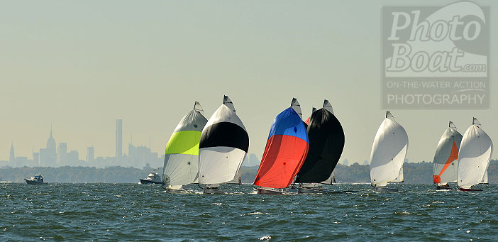 Sailboats NY Skyline